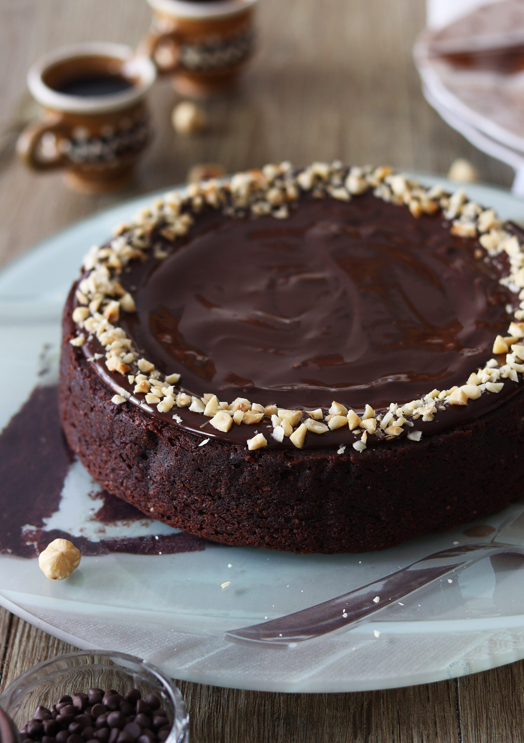 Torta Gianduia senza farina - La Cassata Celiaca