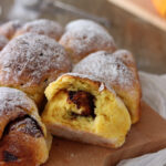 Pan Brioche alla zucca con Oro Brioches senza glutine - La Cassata Celiaca