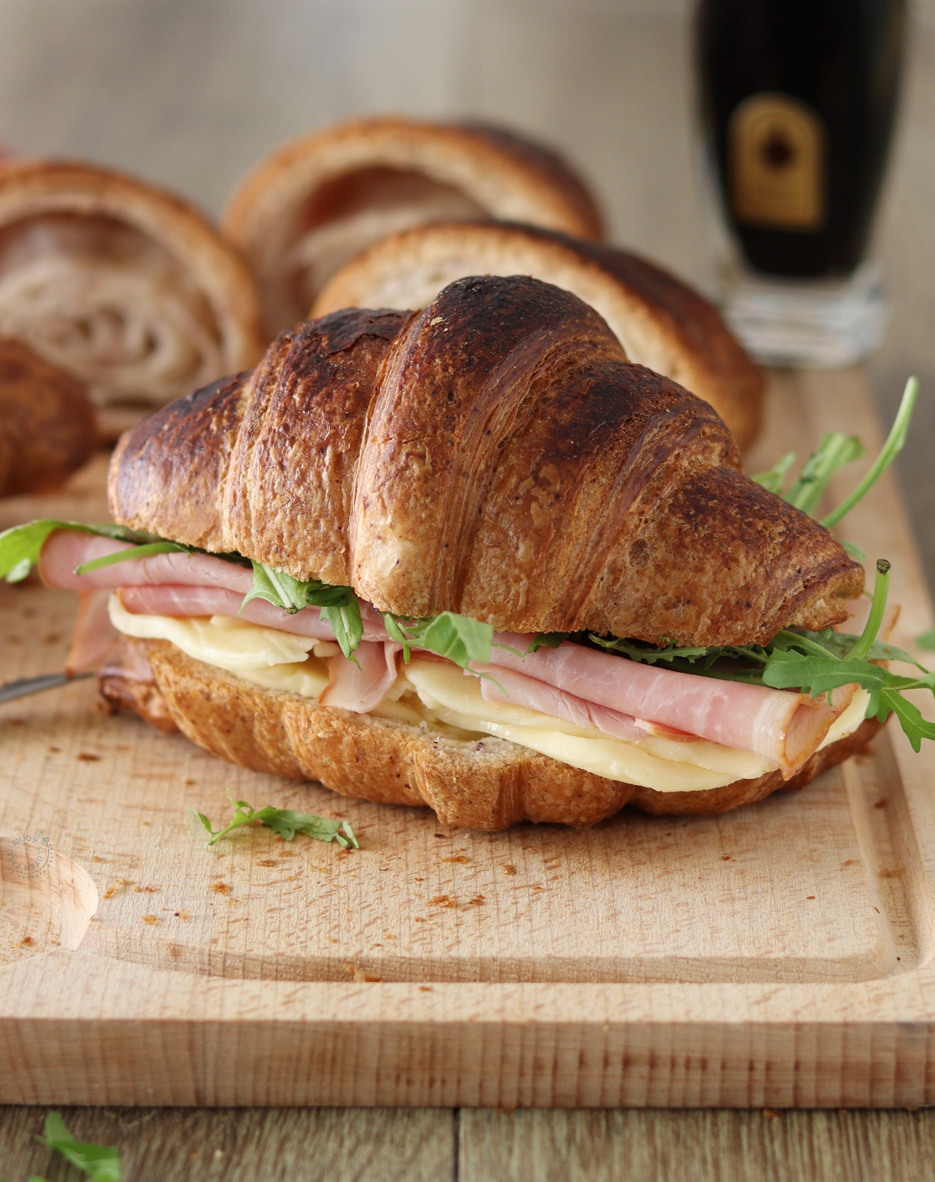 Croissant integrale senza glutine e vegan - La Cassata Celiaca 