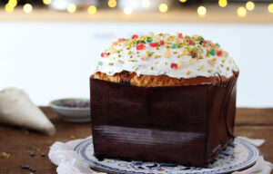 Panettone Cassata Siciliana con Miscela Oro Grandi Lievitati - La Cassata Celiaca