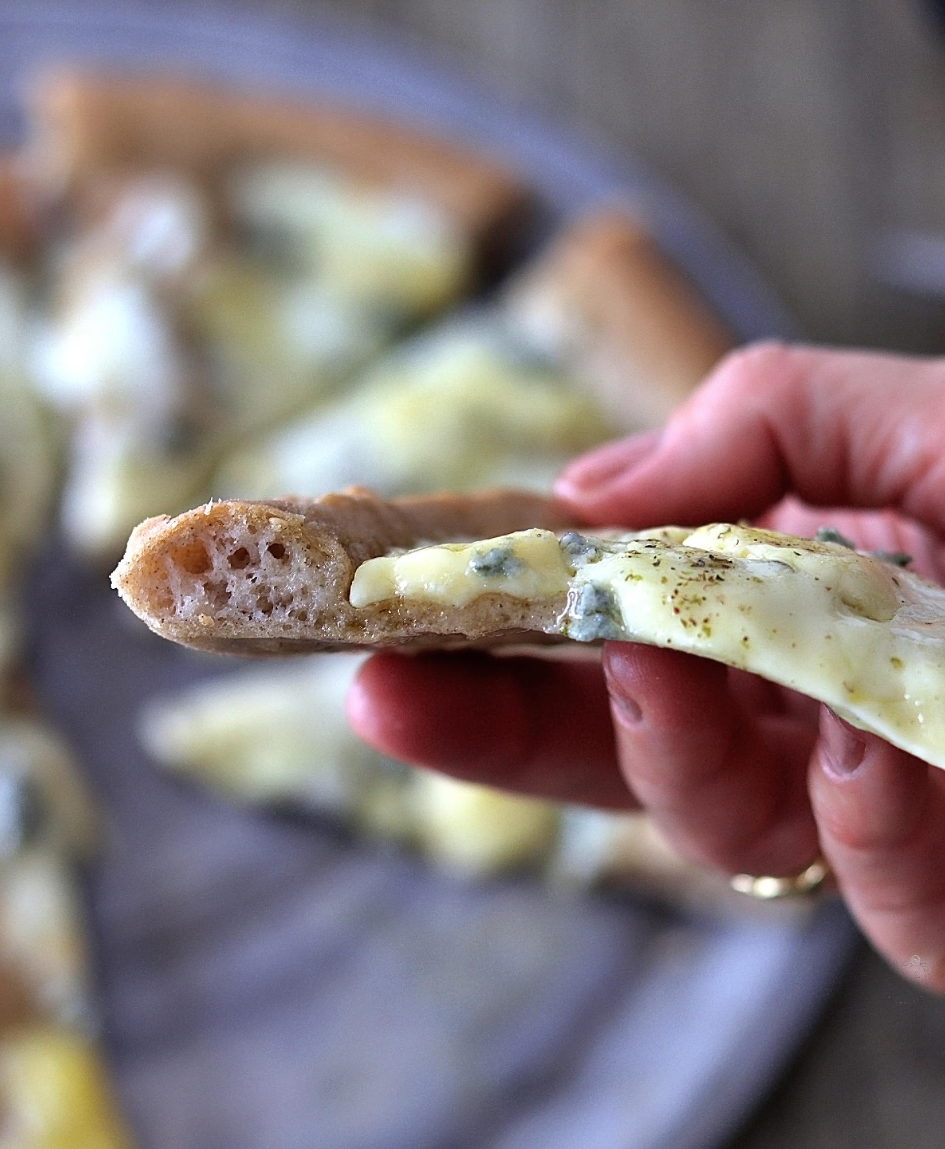 Pizza au levain sans gluten et sans mix du commerce - La Cassata Celiaca