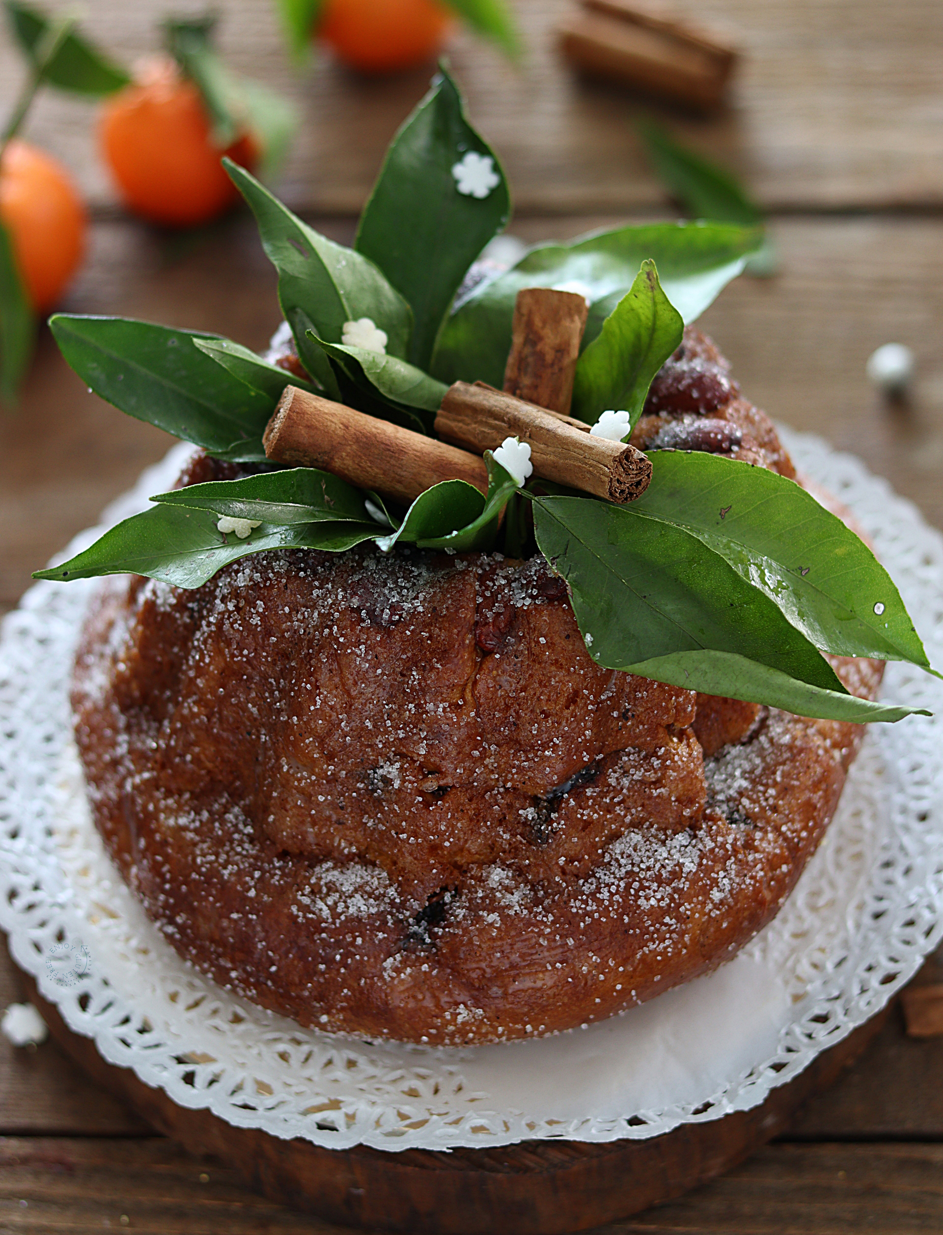 Kouglof à la mandarine sans gluten et sans lactose - La Cassata Celiaca