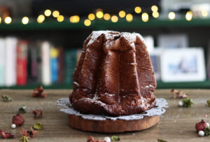 Pandoro al cacao senza glutine con Miscela Oro Grandi Lievitati - La Cassata Celiaca