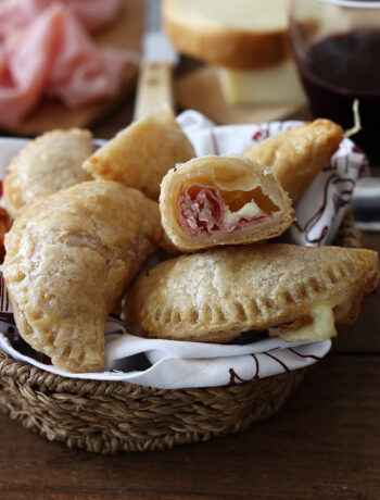 Chaussons feuilletés sans gluten au jambon - La Cassata Celiaca