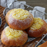 Brioche alla crema senza glutine - La Cassata Celiaca