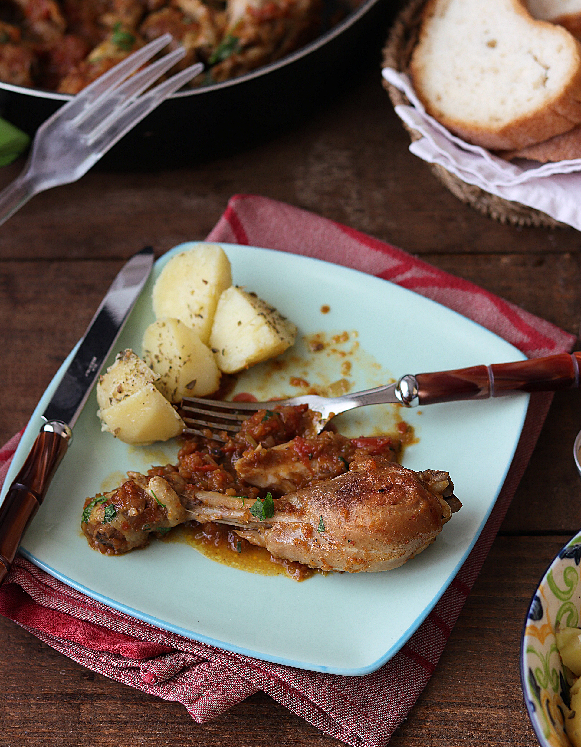 Cari poulet come si fa nell'Isola della Réunion - La Cassata Celiaca