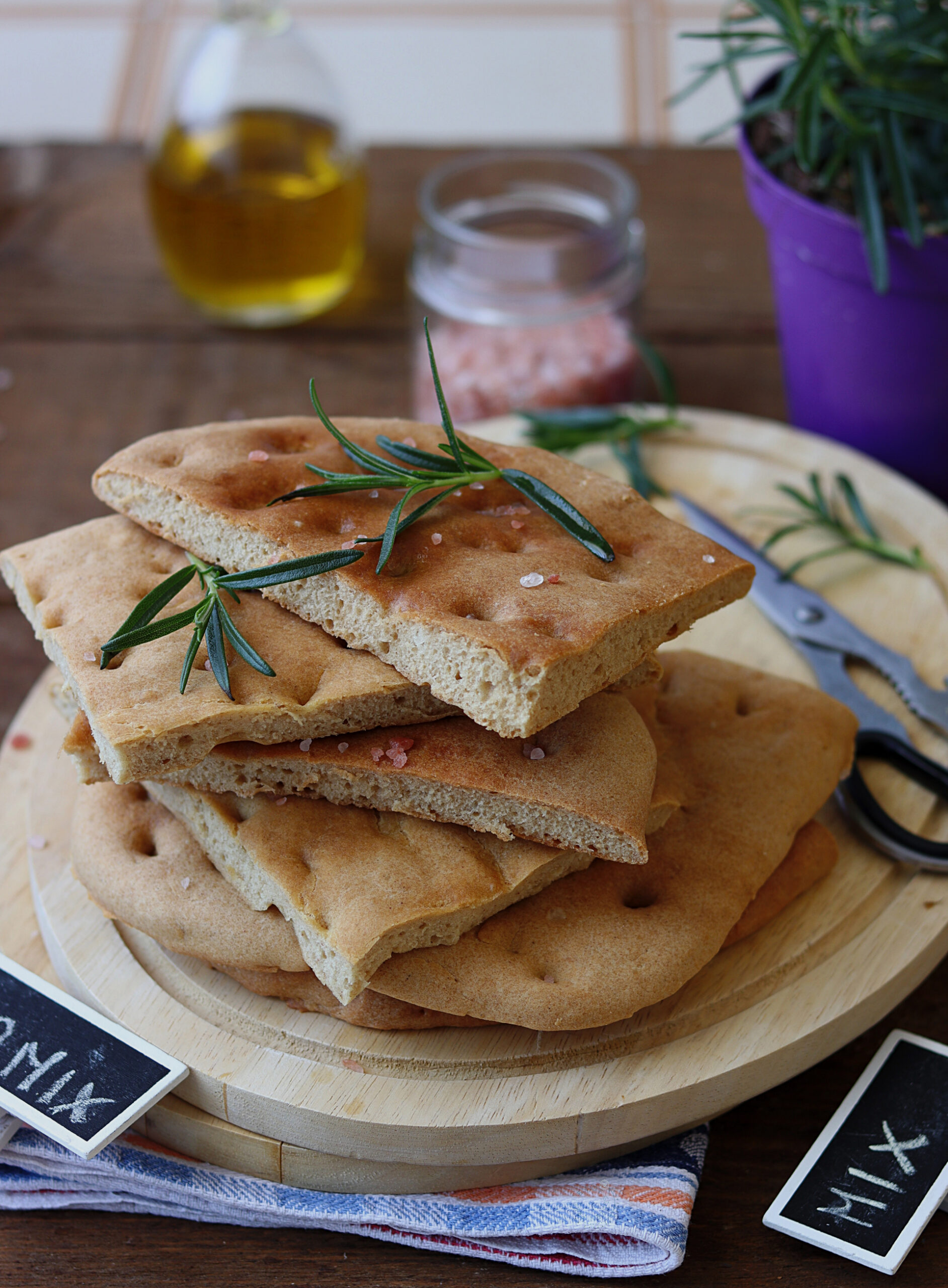 Irish Soda Focaccia con mix e senza mix - La Cassata Celiaca