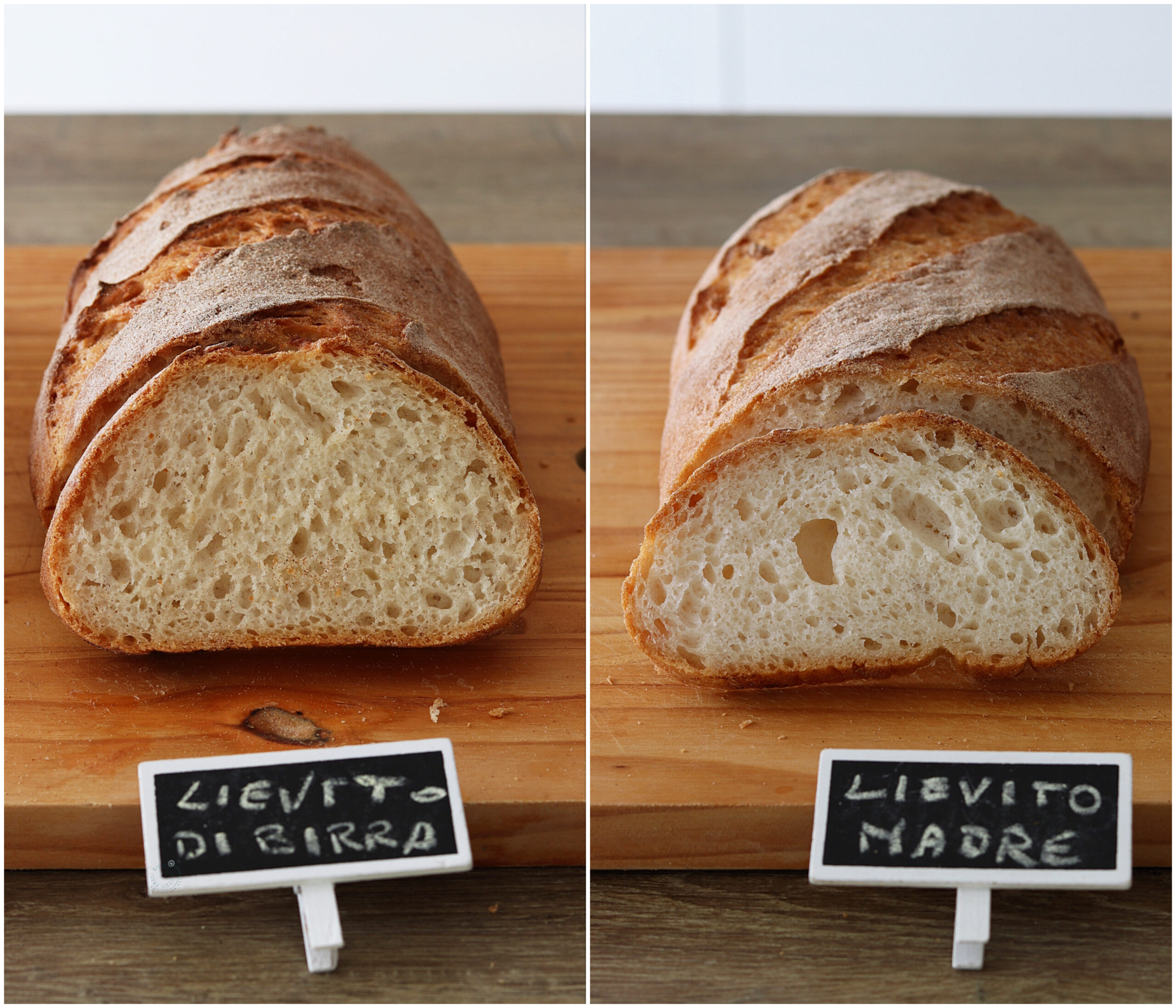 Pane con lievito madre VS Pane con lievito di birra - La Cassata Celiaca