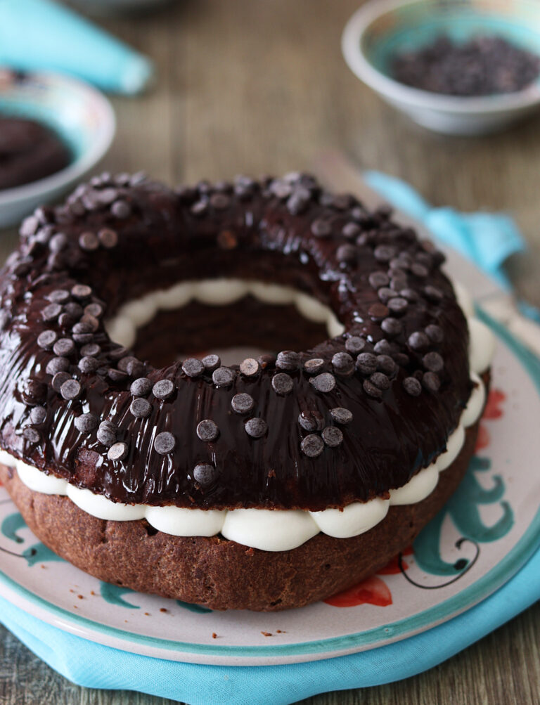 Roscón de Reyes au cacao sans gluten - La Cassata Celiaca