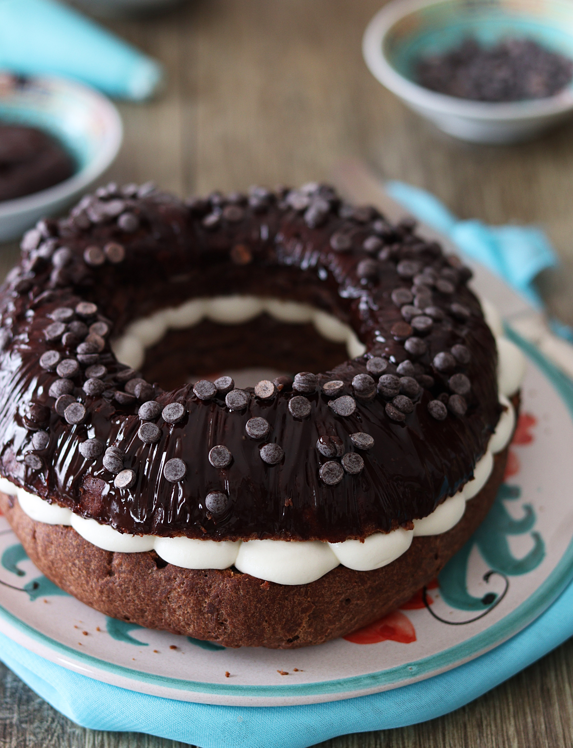 Roscón de Reyes al cacao senza glutine - La Cassata Celiaca