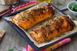 Courge butternut façon Hasselback - La Cassata Celiaca 