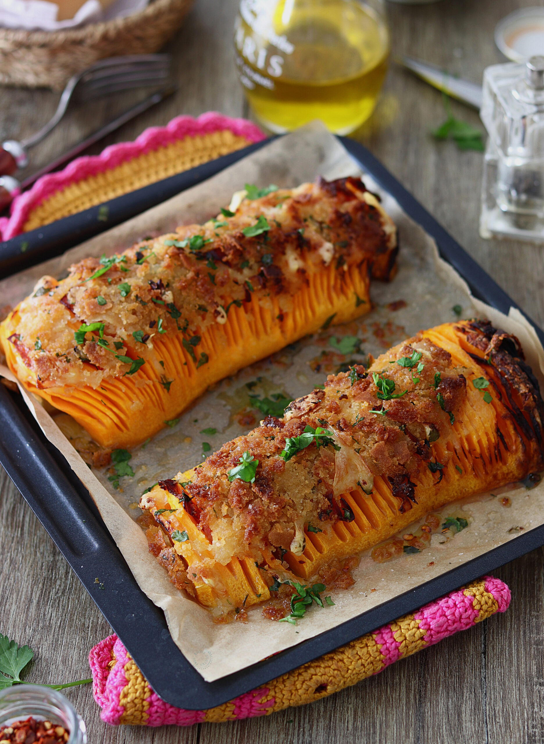 Zucca Hasselback nella friggitrice ad aria - La Cassata Celiaca Zucca Hasselback nella friggitrice ad aria - La Cassata Celiaca