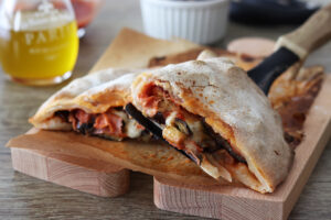 Calzone au four sans gluten avec 1 gramme de levure - La Cassata Celiaca