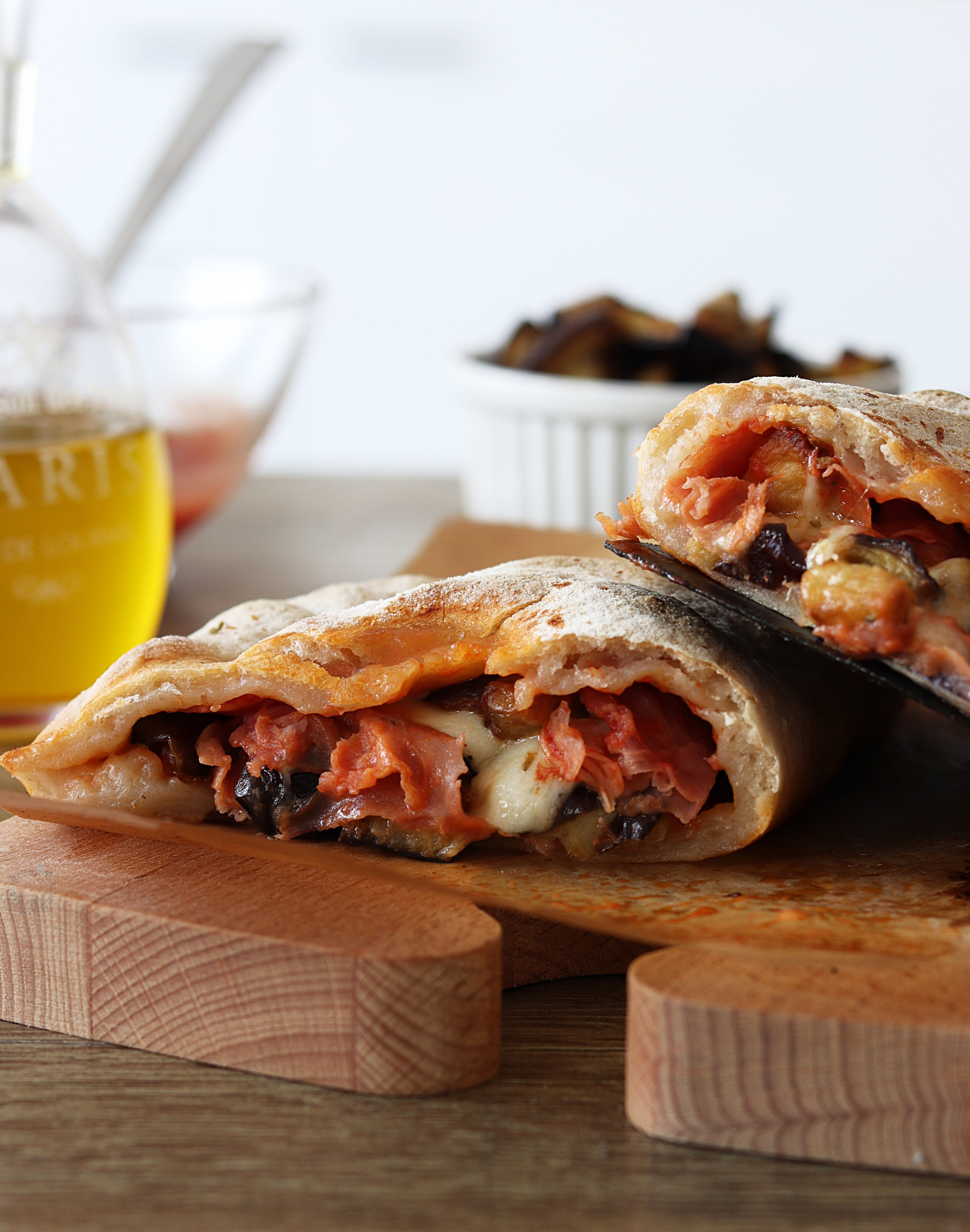 Calzone al forno senza glutine con 1 grammo di lievito - La Cassata Celiaca