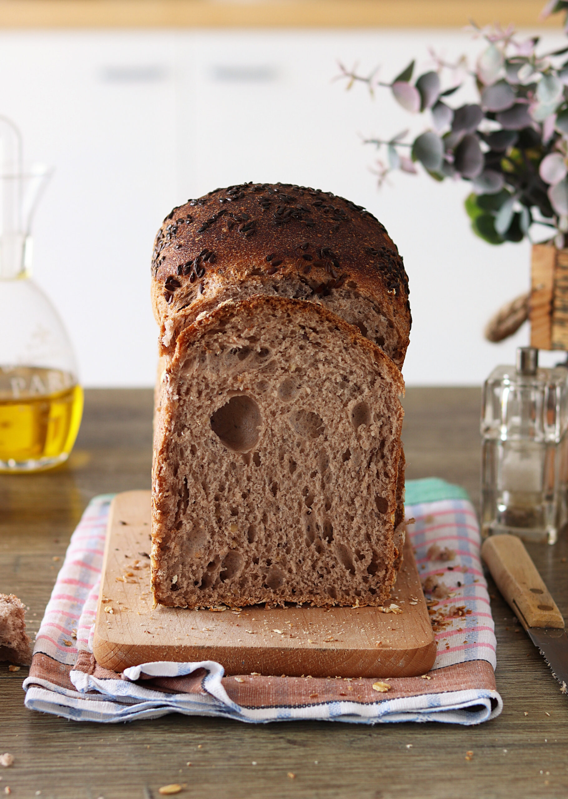 Pane in cassetta integrale XXL senza glutine - La Cassata Celiaca