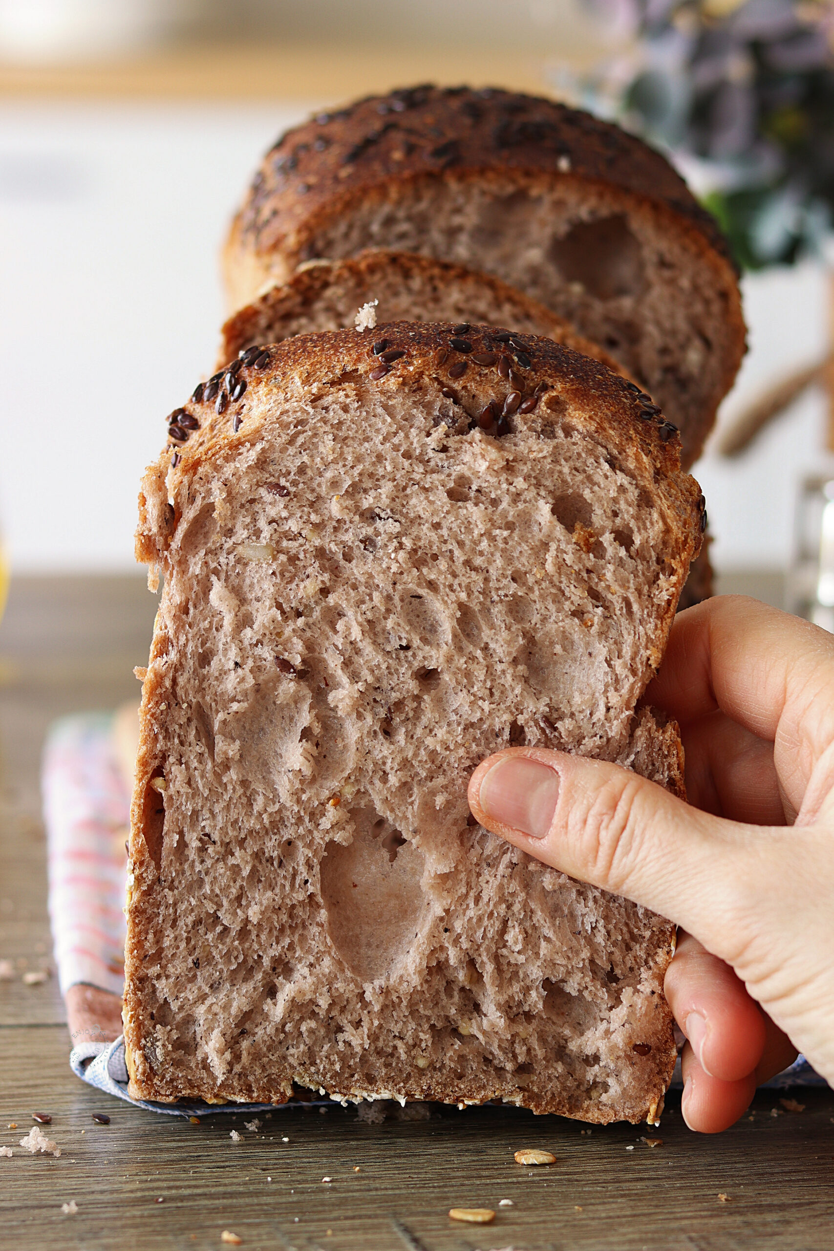 Pain moulé complet XXL sans gluten - La Cassata Celiaca