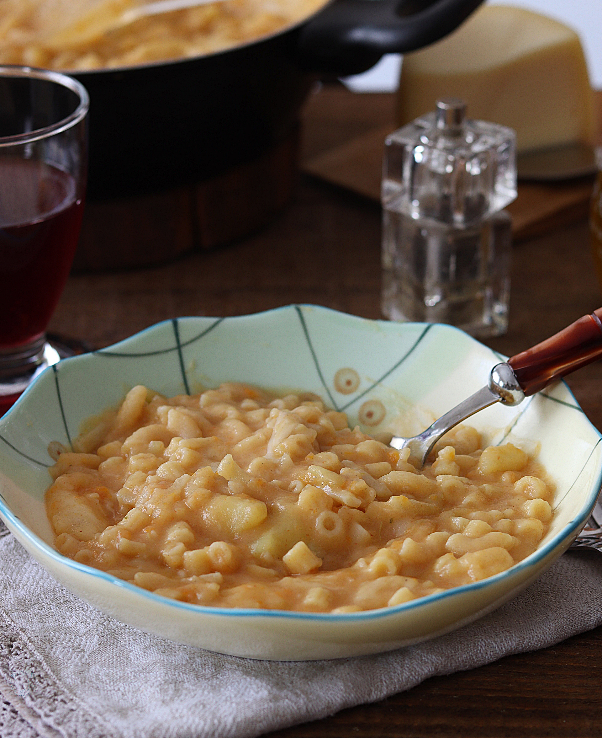 Pasta, patate e provola senza glutine - La Cassata Celiaca