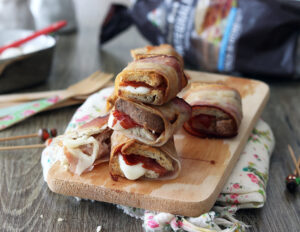 Stuzzichini di pane con pancetta senza glutine - La Cassata Celiaca