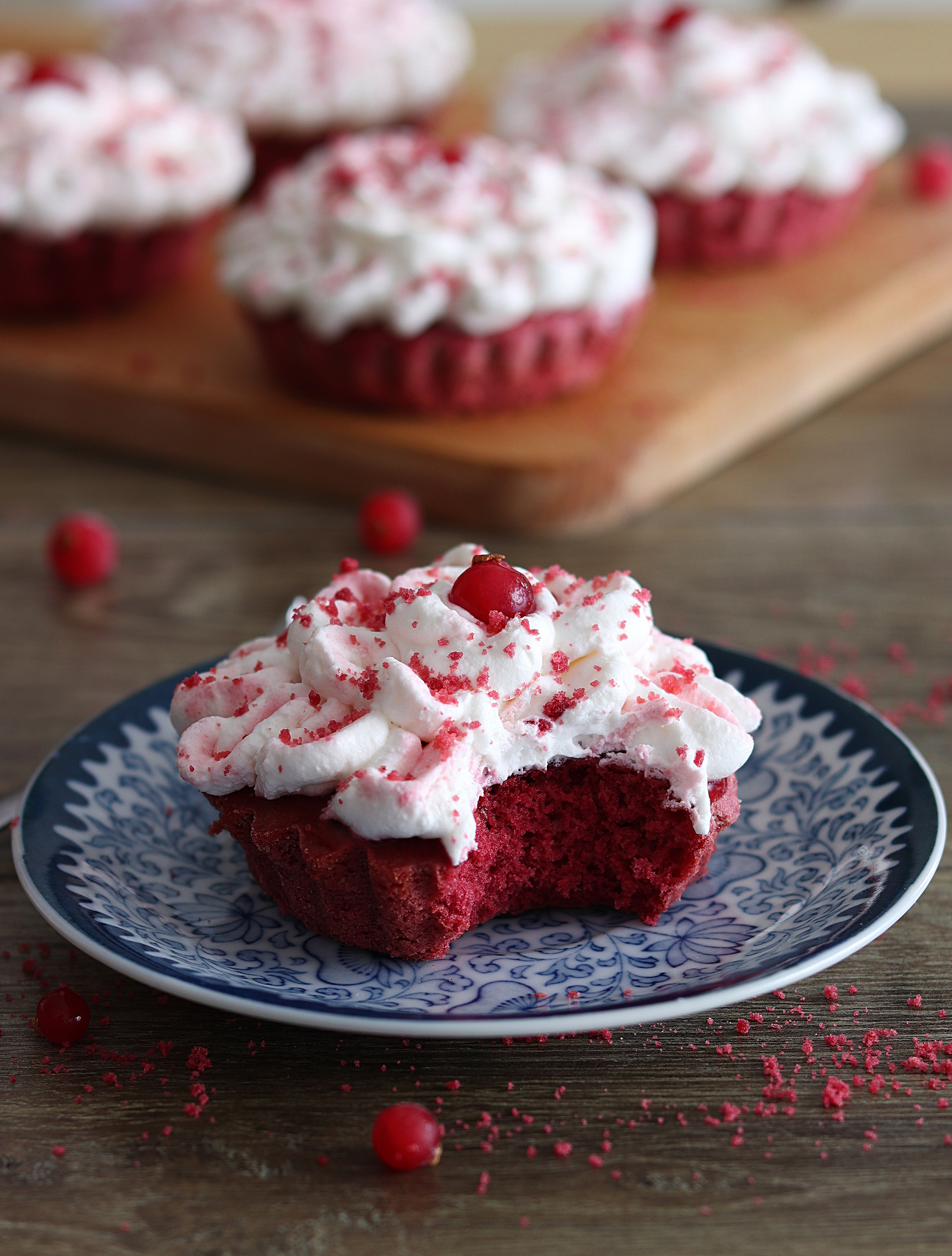 Tortine Red Velvet senza glutine - La Cassata Celiaca