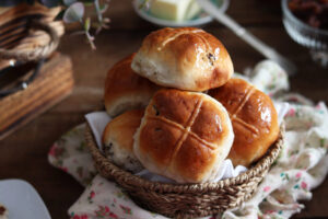 Hot Cross Buns senza glutine - La Cassata Celiaca