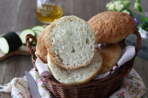Petits pains aux courgettes sans gluten - La Cassata Celiaca