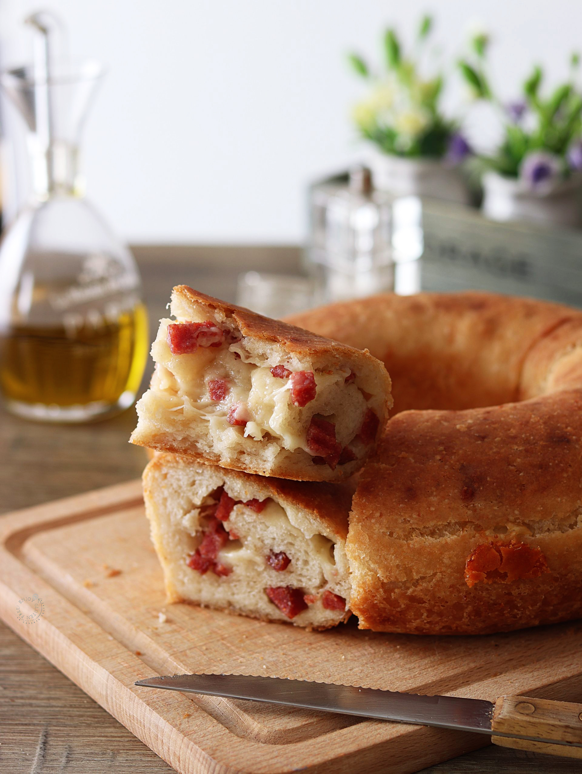 Tortano de Naples ou presque sans gluten - La Cassata Celiaca