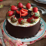 Torta alle fragole senza glutine e senza zucchero - La Cassata Celiaca