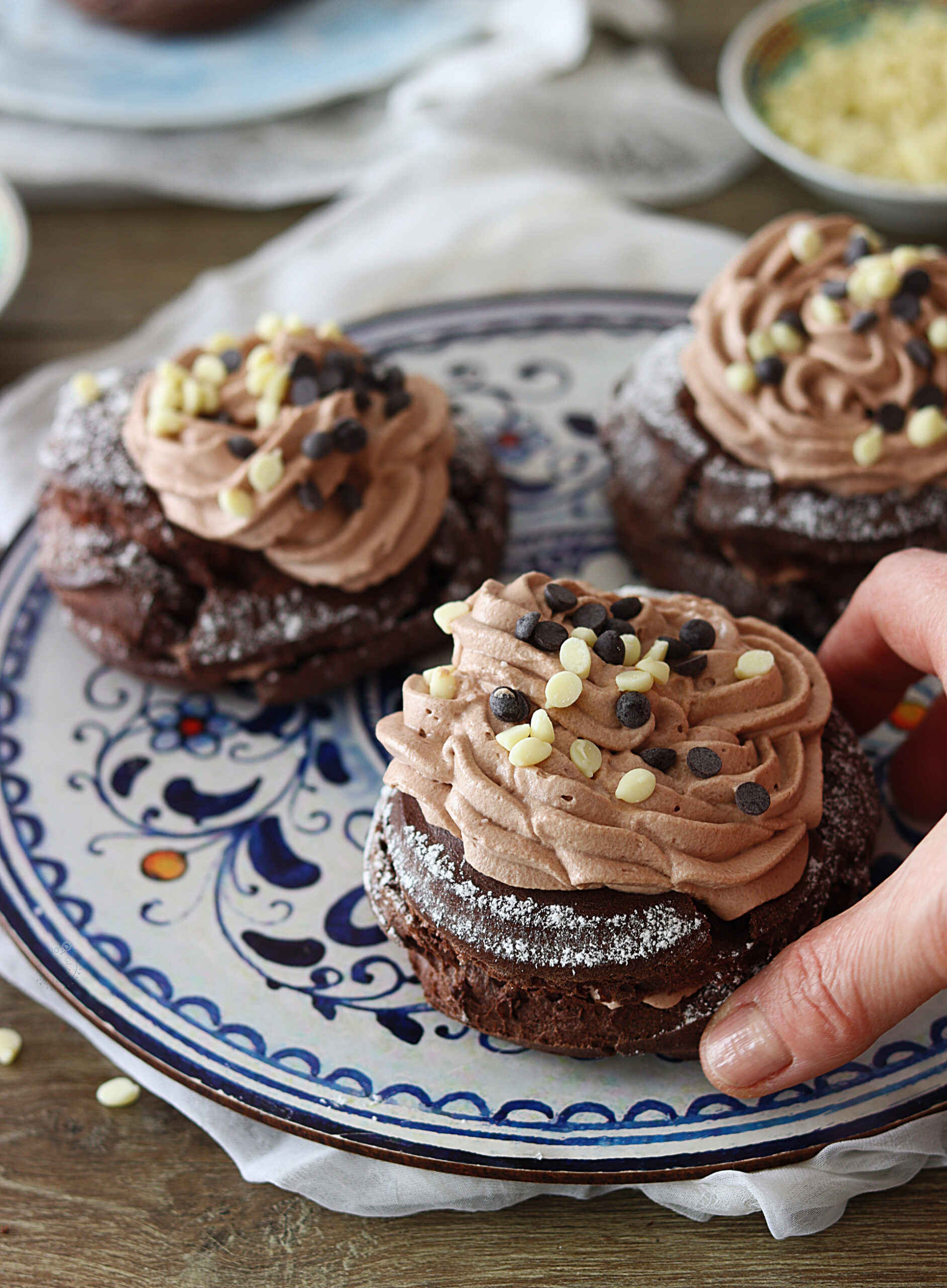 Recette de Zeppole de Saint-Joseph au cacao sans gluten - La Cassata Celiaca Recette de Zeppole de Saint-Joseph au cacao sans gluten - La Cassata Celiaca