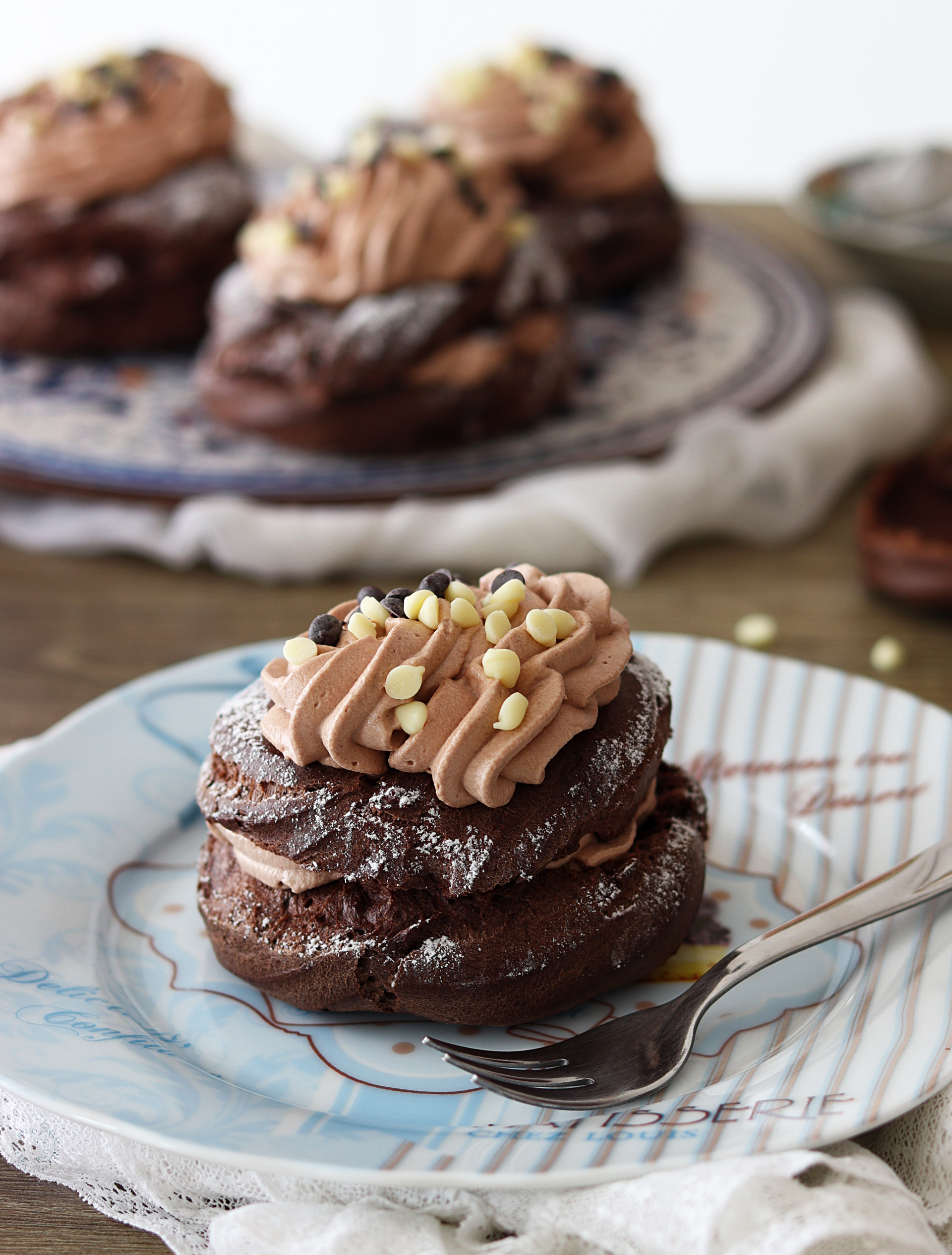 Recette de Zeppole de Saint-Joseph au cacao sans gluten - La Cassata Celiaca Recette de Zeppole de Saint-Joseph au cacao sans gluten - La Cassata Celiaca