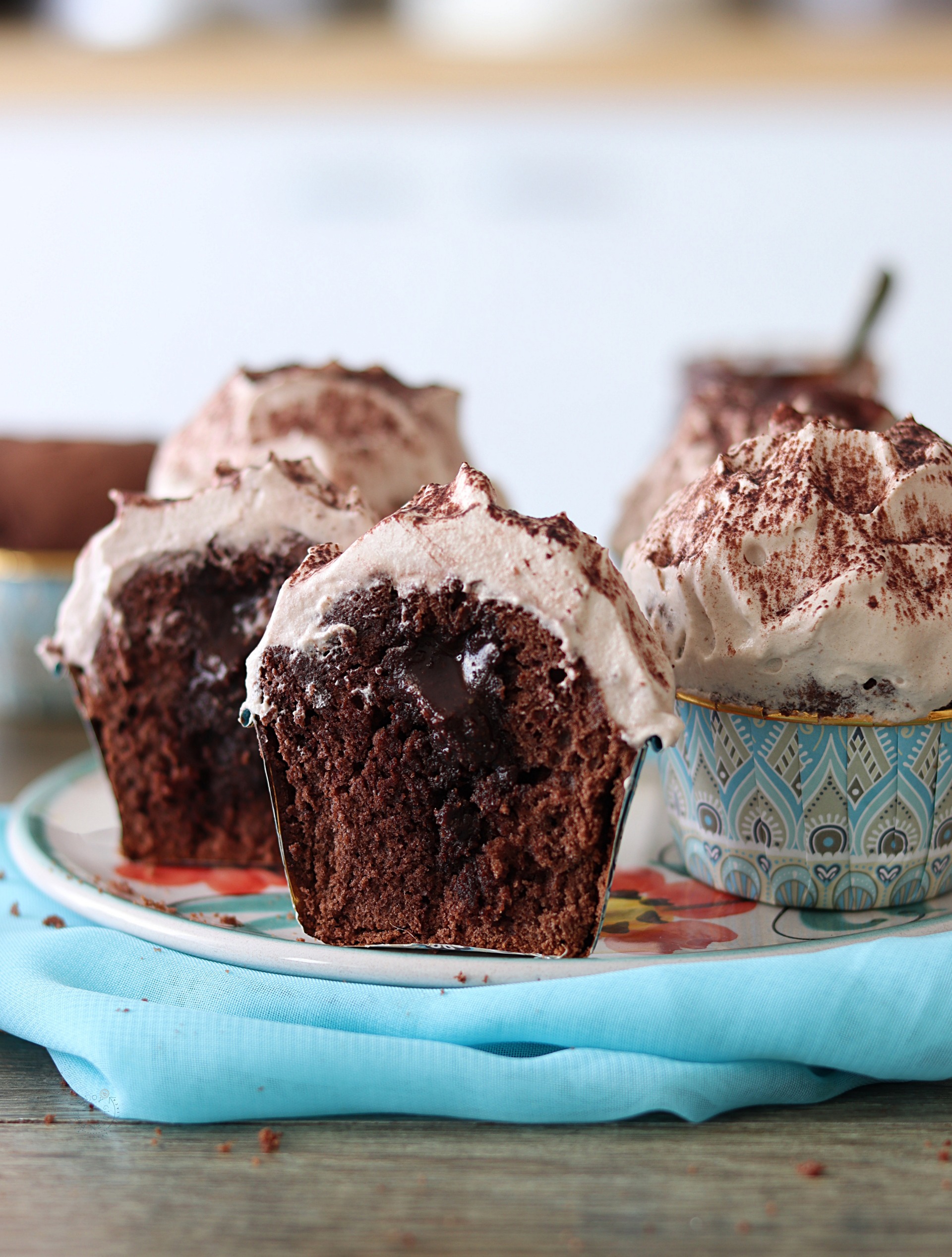 Muffins au cacao sans gluten et sans sucre ajouté - La Cassata Celiaca