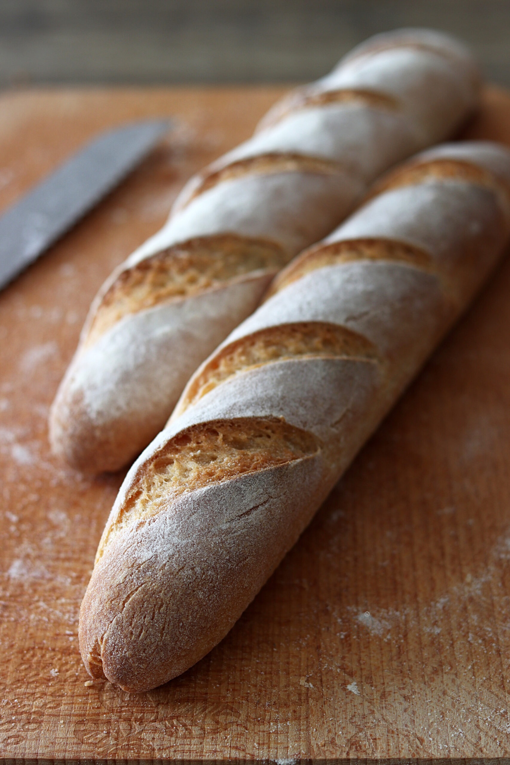 Baguette al lievito madre di riso senza glutine - La Cassata Celiaca