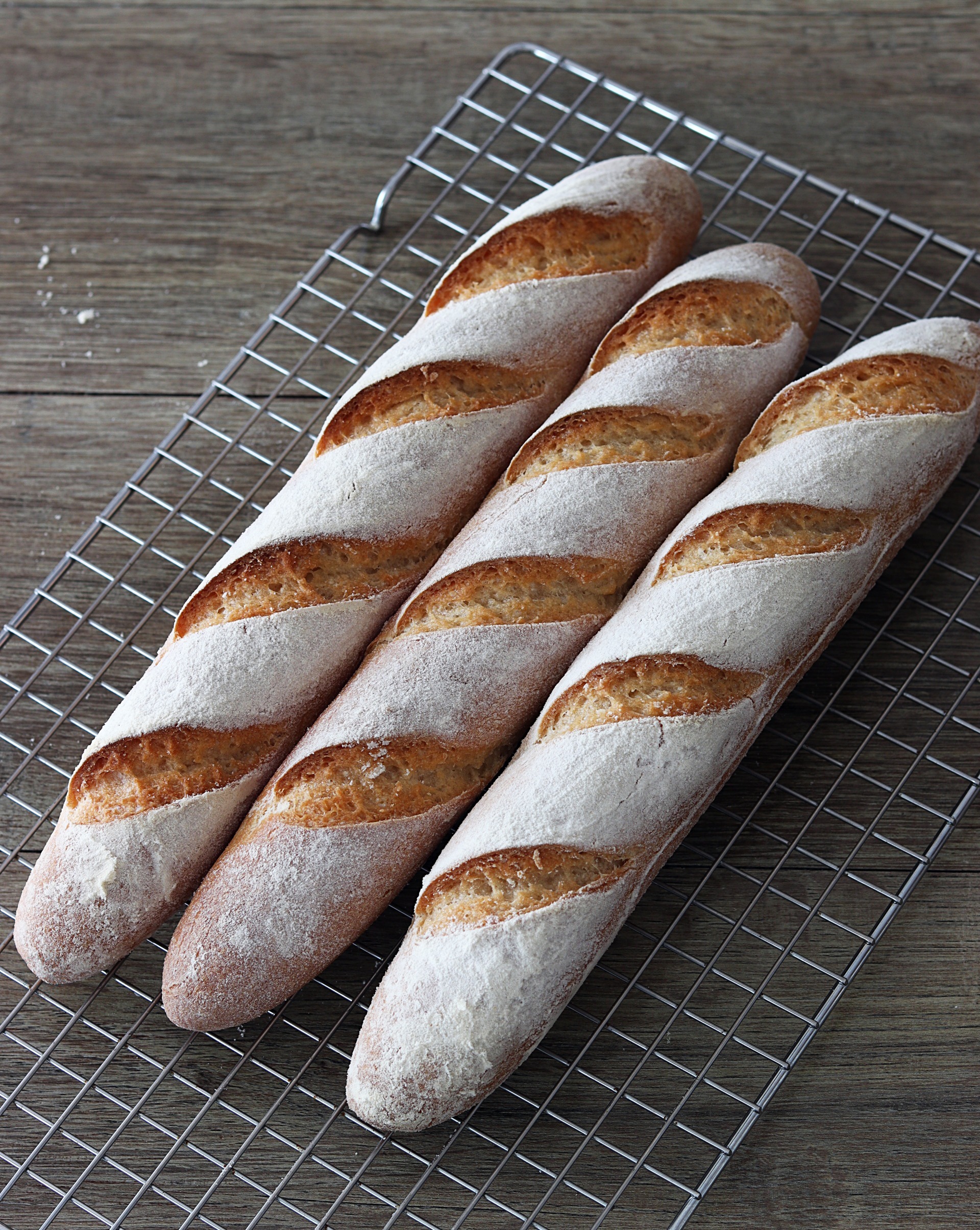 Baguette al lievito madre di riso senza glutine - La Cassata Celiaca Baguette al lievito madre di riso senza glutine - La Cassata Celiaca