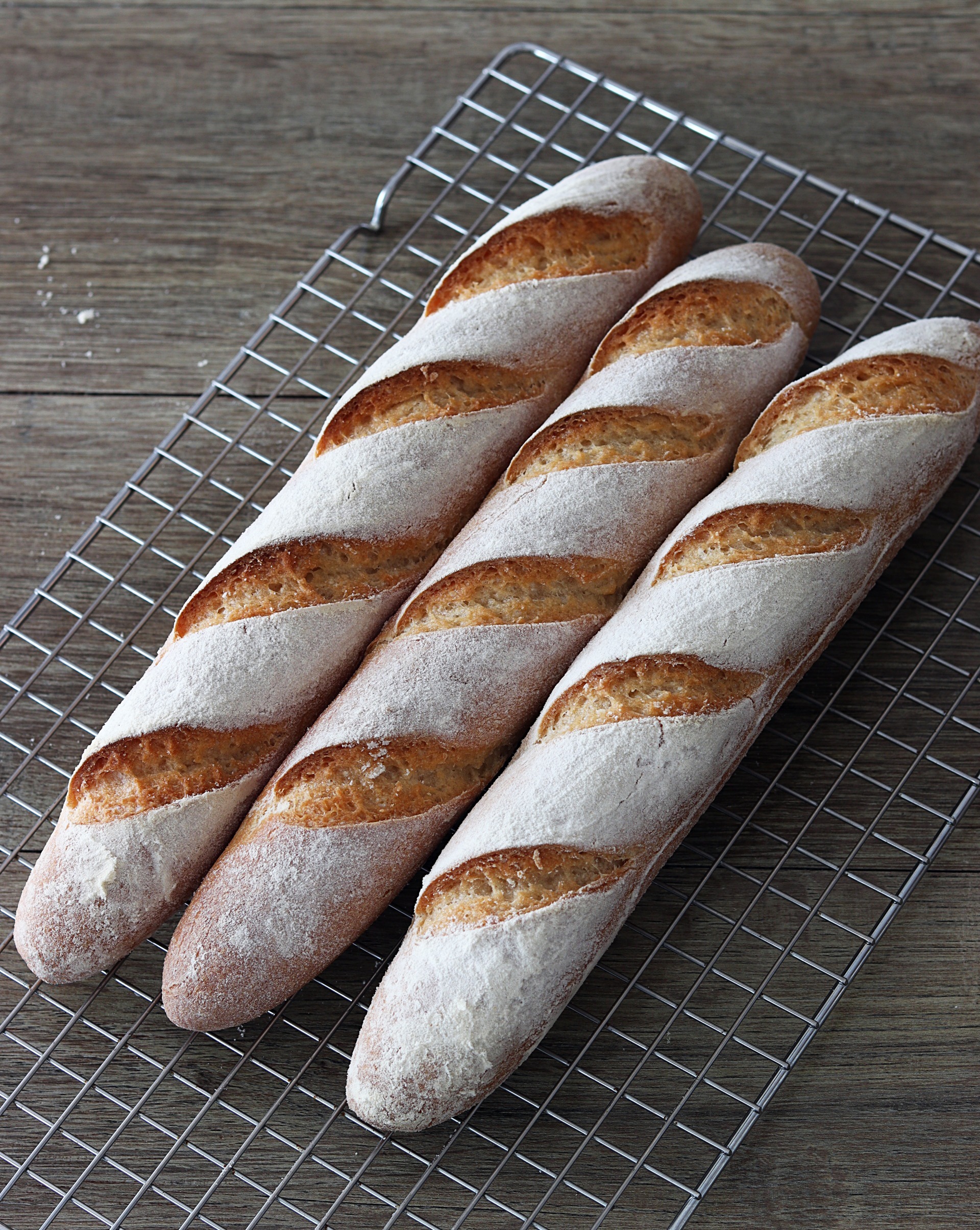 Baguette al lievito madre di riso senza glutine - La Cassata Celiaca