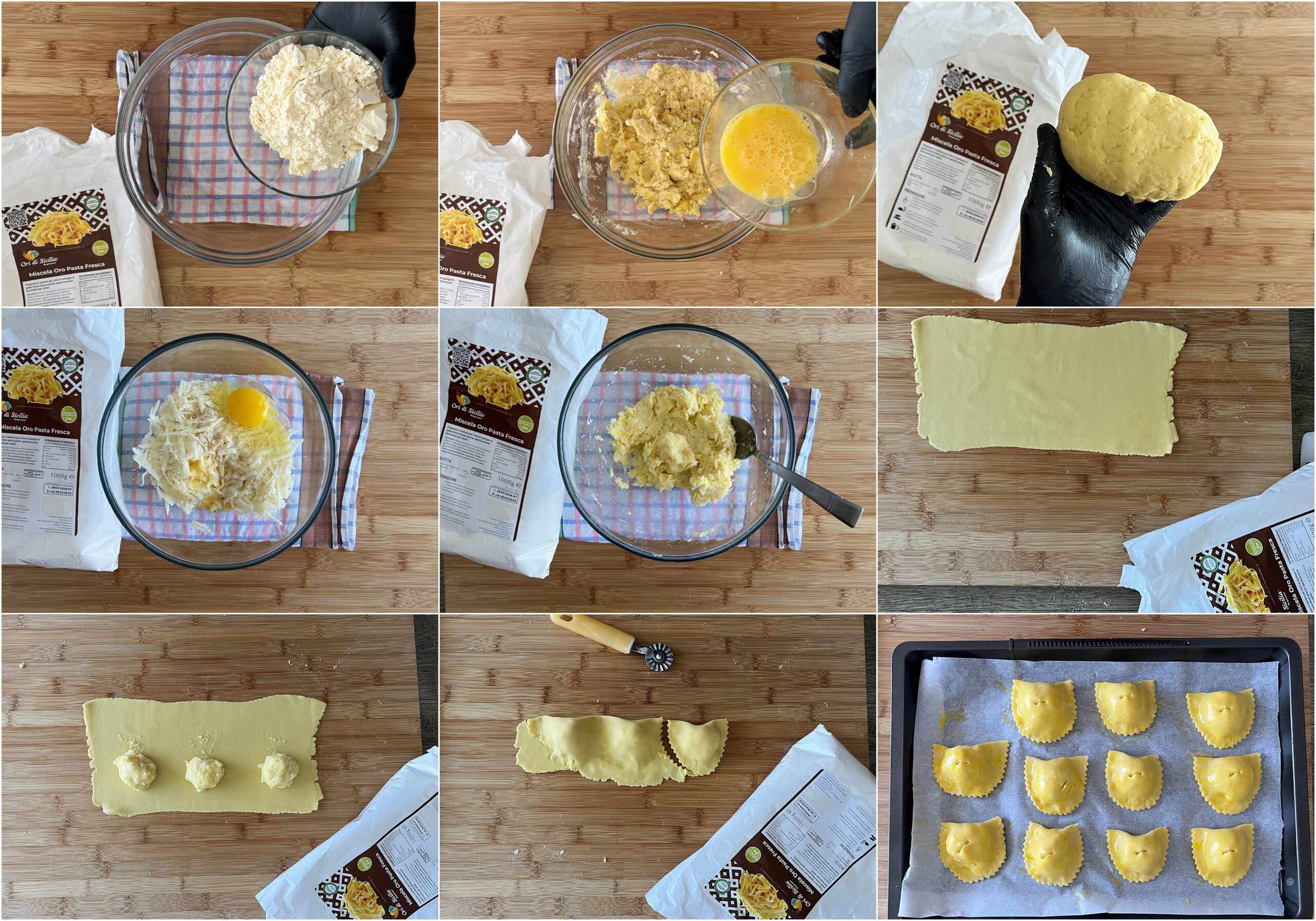 Fiadoni abruzzesi senza glutine con Oro Pasta - La Cassata Celiaca