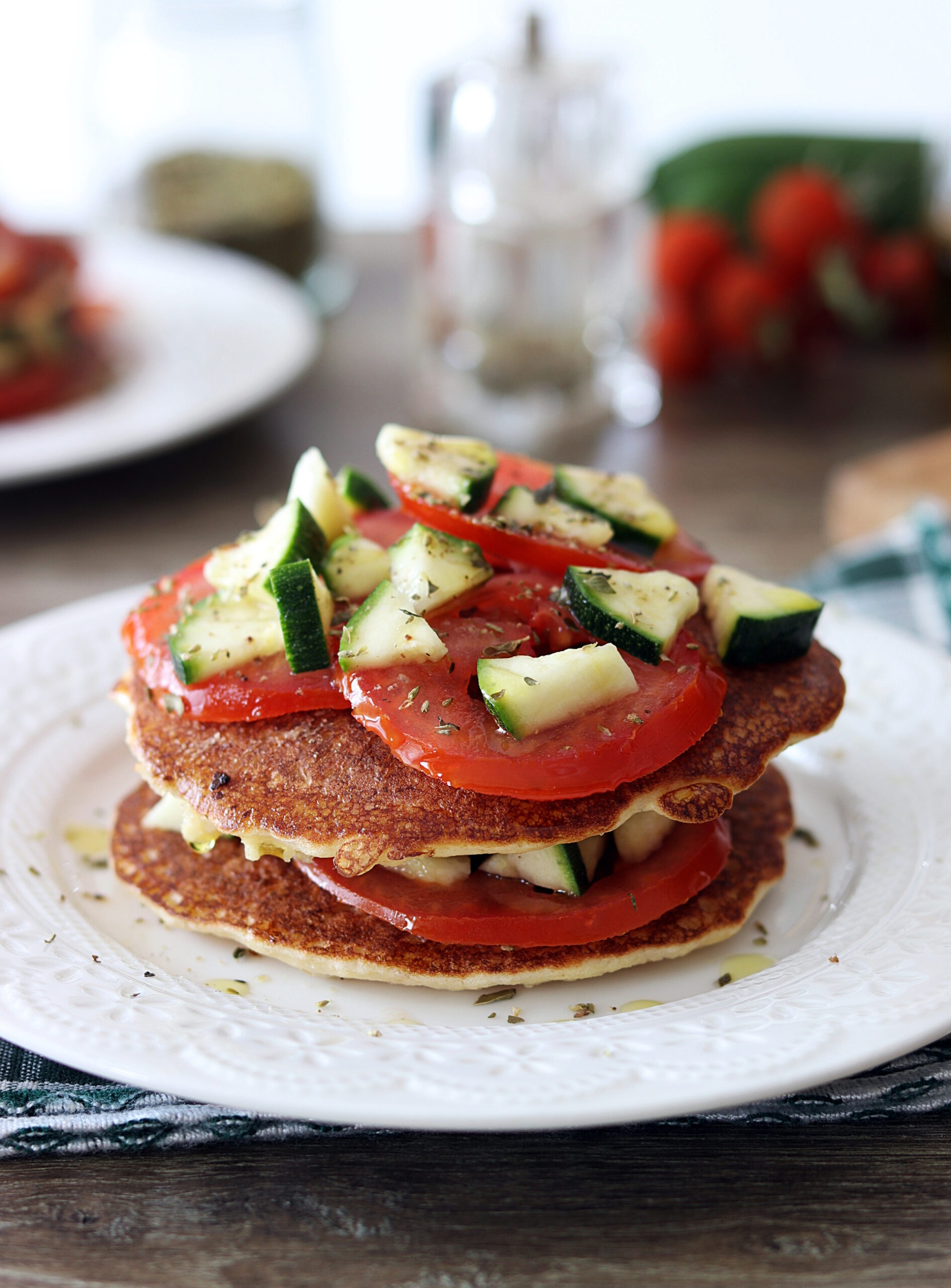 Pancakes au quinoa et à la farine complète sans gluten - La Cassata Celiaca Pancakes au quinoa et à la farine complète sans gluten - La Cassata Celiaca