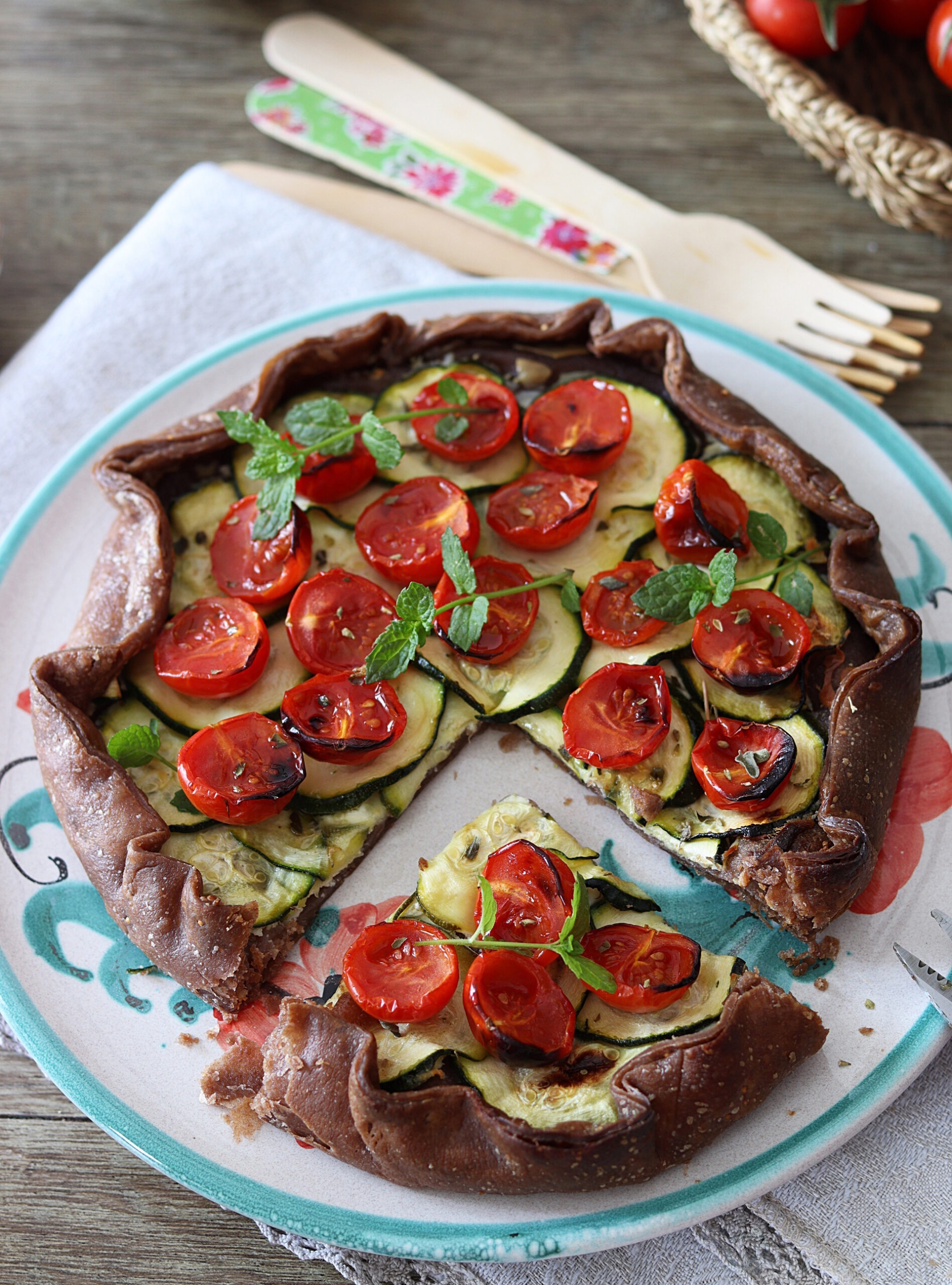 Torta salata alle zucchine senza glutine - La Cassata Celiaca Torta salata alle zucchine senza glutine - La Cassata Celiaca
