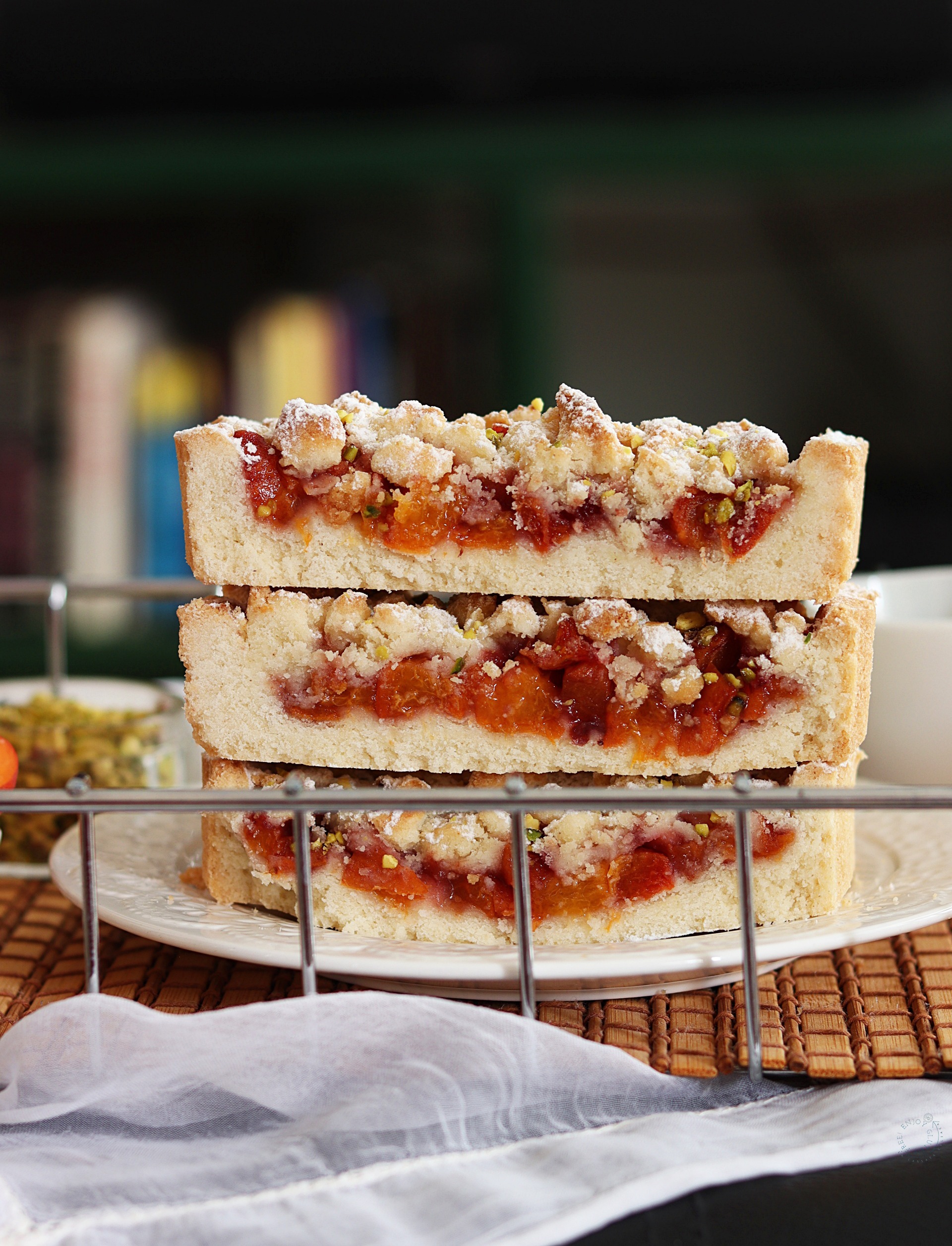 Crostata morbida alle albicocche senza mix commerciali - La Cassata Celiaca Crostata morbida alle albicocche senza mix commerciali - La Cassata Celiaca