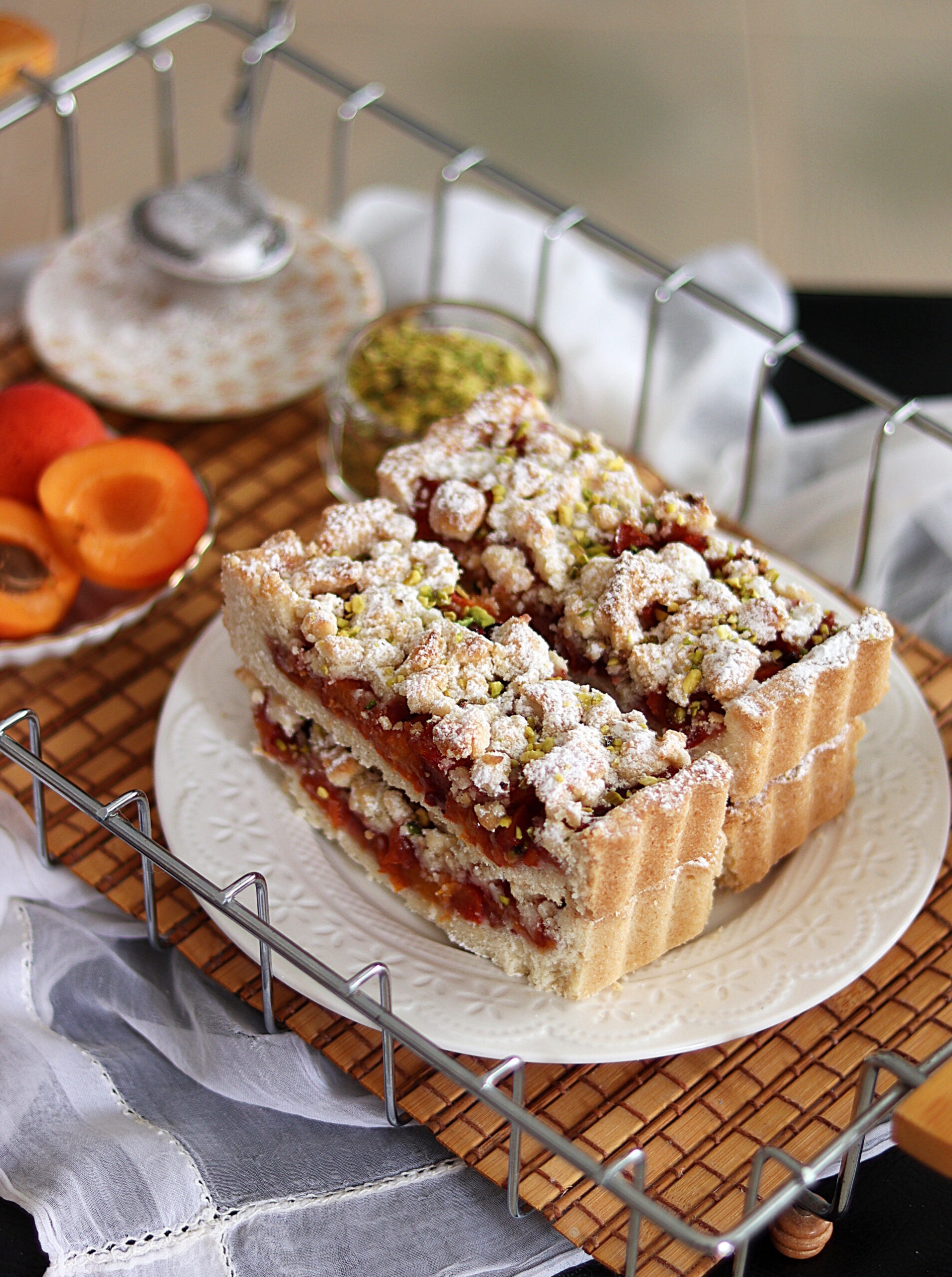 Crostata morbida alle albicocche senza mix commerciali - La Cassata Celiaca Crostata morbida alle albicocche senza mix commerciali - La Cassata Celiaca