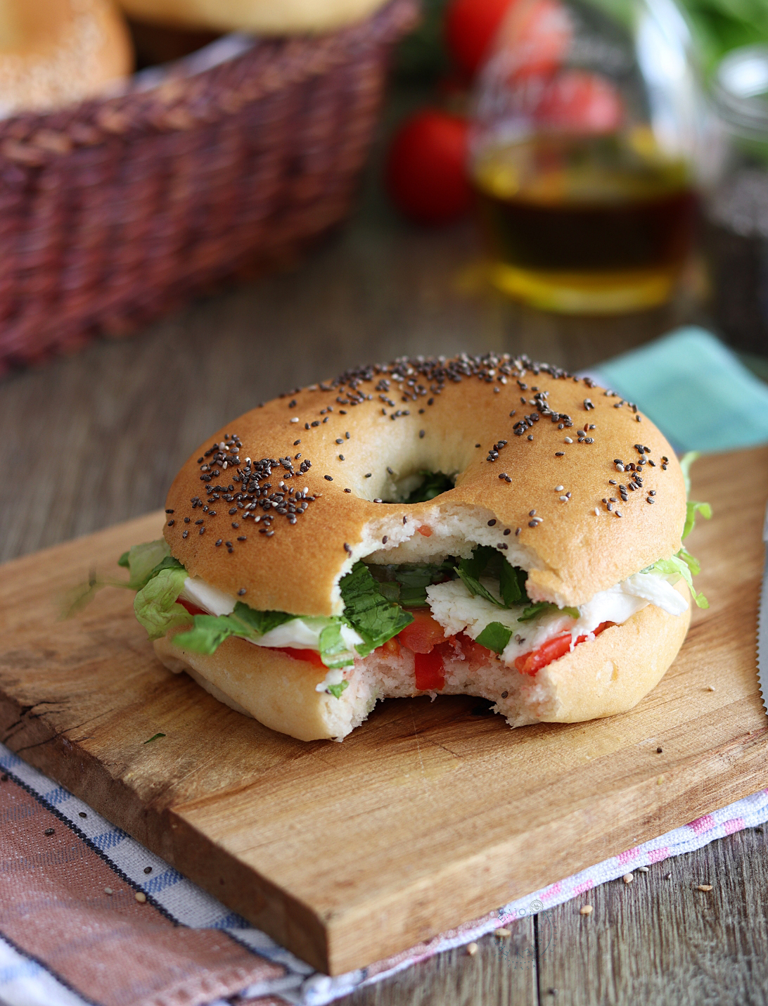 New York Style Bagels con Oro Rustico - La Cassata Celiaca New York Style Bagels con Oro Rustico - La Cassata Celiaca
