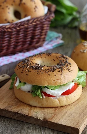New York-style Bagels sans gluten - La Cassata Celiaca