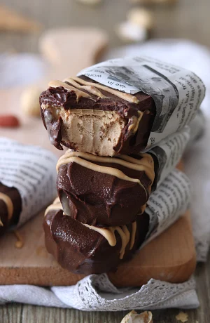 Barrette gelato alle arachidi - La Cassata Celiaca