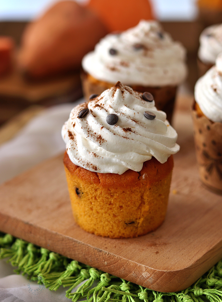Muffins di zucca e patate dolci - La Cassata Celiaca Muffins di zucca e patate dolci - La Cassata Celiaca
