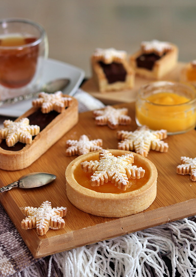 Crostatine al mandarino - La Cassata Celiaca