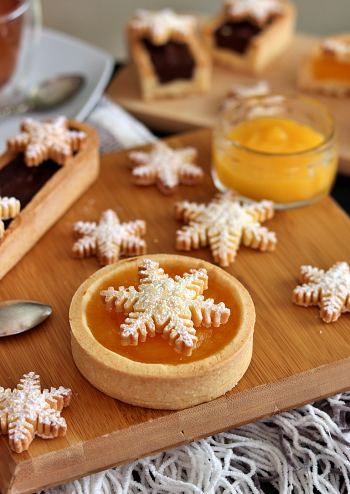 Crostatine al mandarino - La Cassata Celiaca