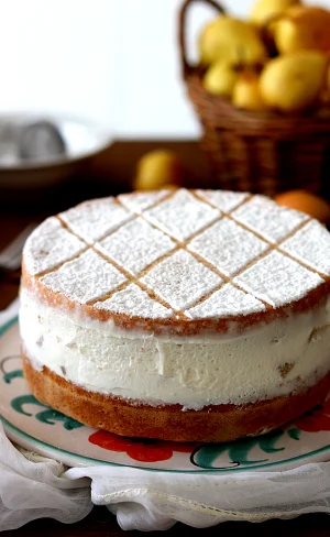 Gâteau de ricotta et poires - La Cassata Celiaca