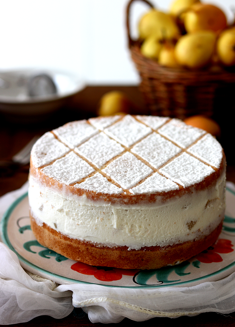 Torta di ricotta e pere - La Cassata Celiaca Torta di ricotta e pere - La Cassata Celiaca