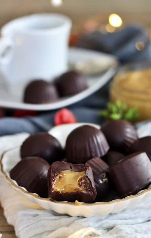 Cioccolati ripieni di crema al pistacchio - La Cassata Celiaca