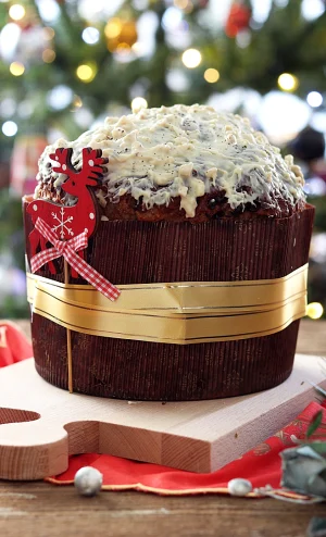 Panettone au café et aux noisettes - La Cassata Celiaca