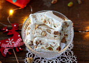 La recette de Nougat tendre - La Cassata Celiaca