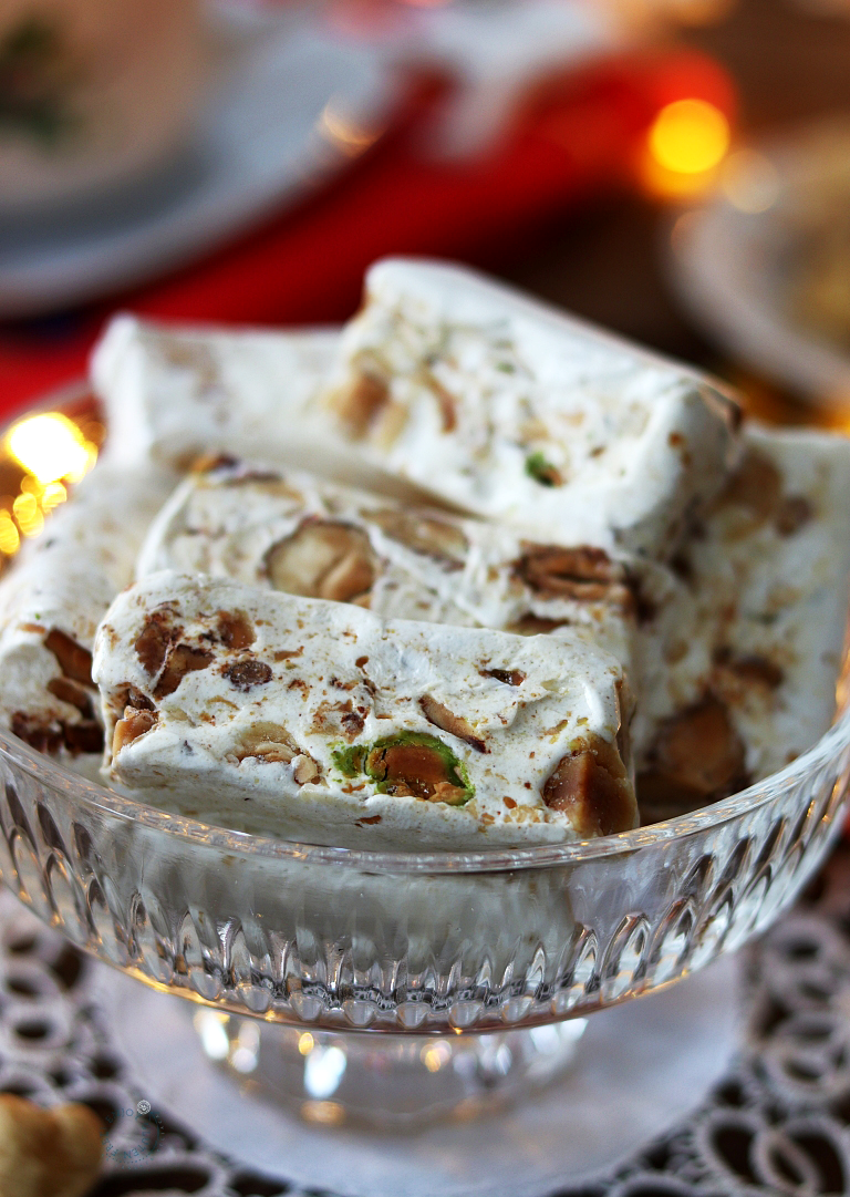 La recette de Nougat tendre - La Cassata Celiaca